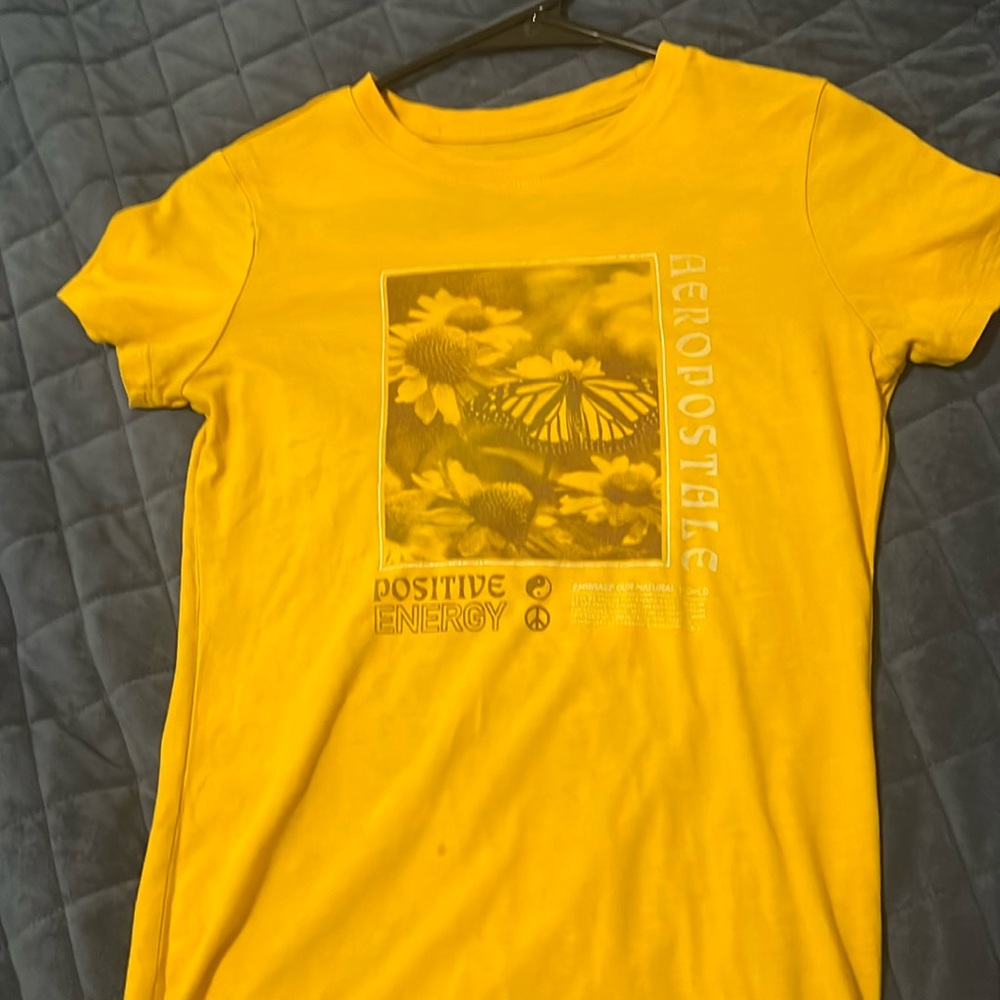 Aeropostale yellow positive energy